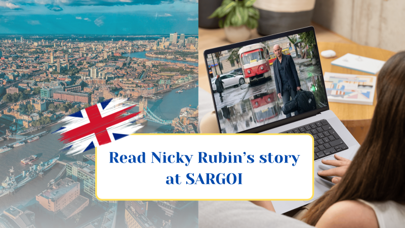 Nicky Rubin — London Singer and English Teacher at SARGOI Speaking Club